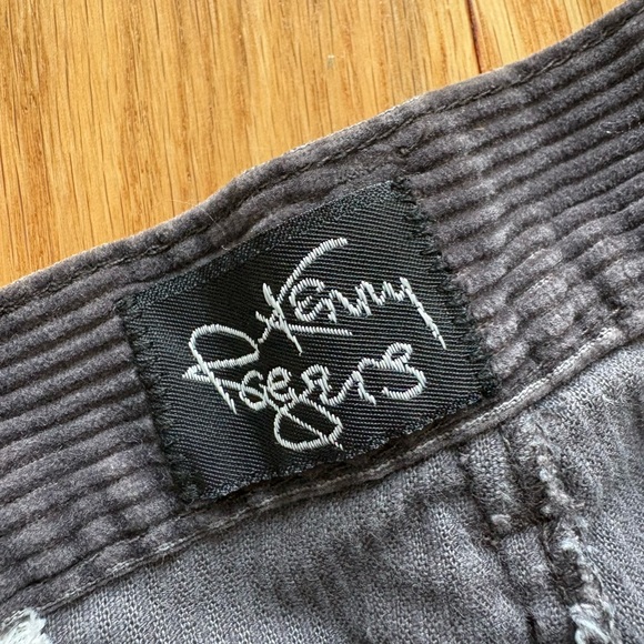 Kenny Rogers Pleated Corduroy Trousers Brown W36 Vintage Prep Mens - Picture 4 of 11